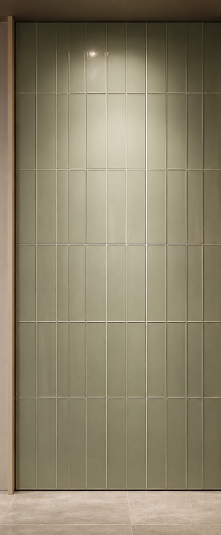 Bathroom wall tile option