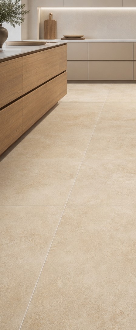 Kitchen floor tile option