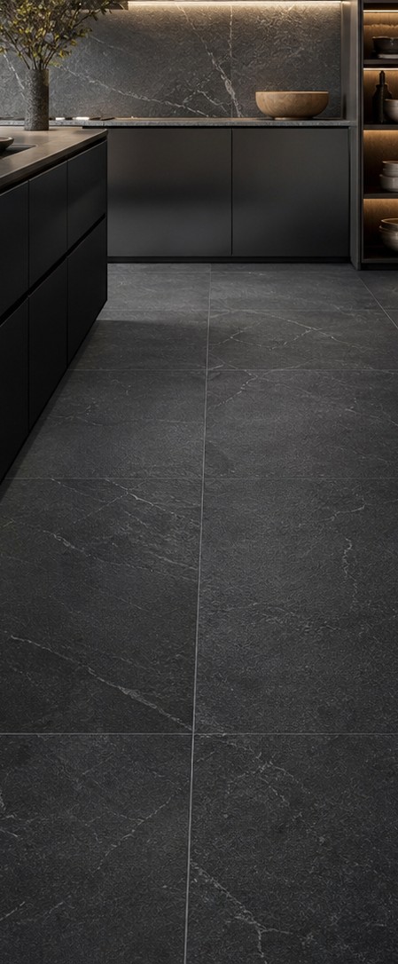 Kitchen floor tile option