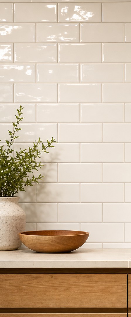 Kitchen wall tile option
