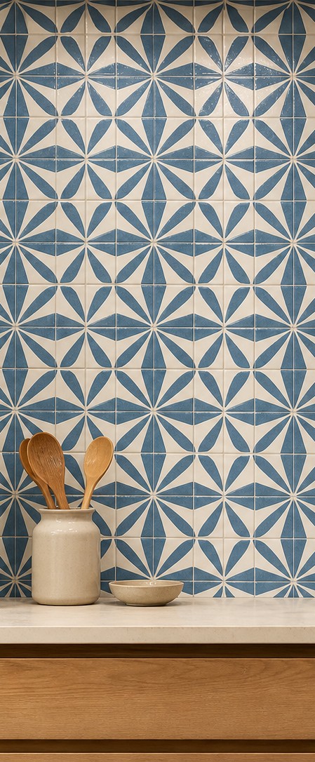 Kitchen wall tile option