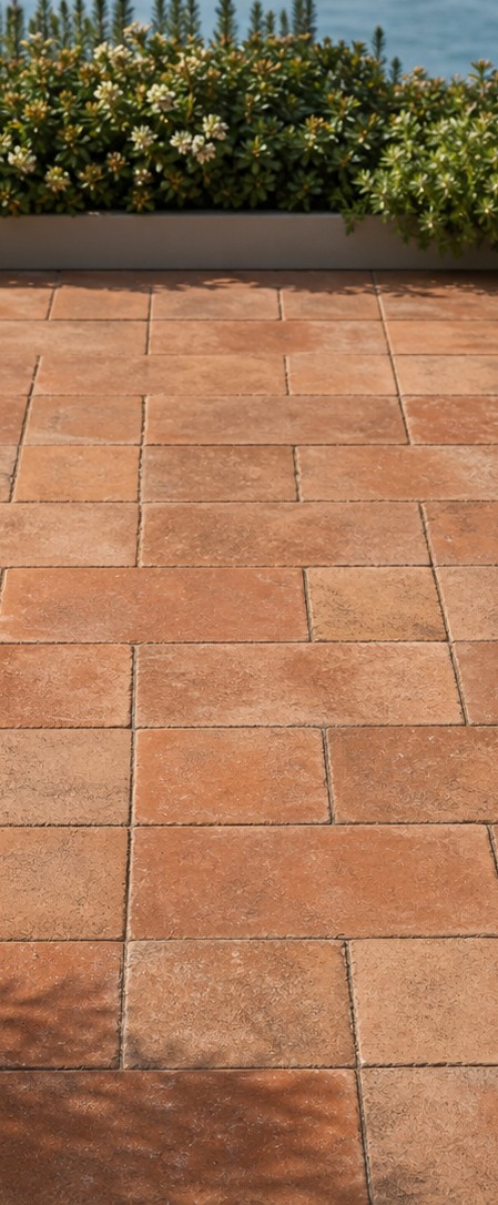 Outdoor floor tile option