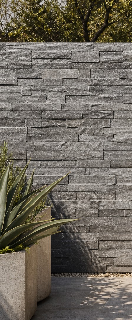 Outdoor wall tile option